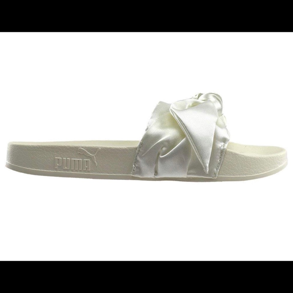 Rihanna FENTY | Satin Slides - Picture 6 of 8